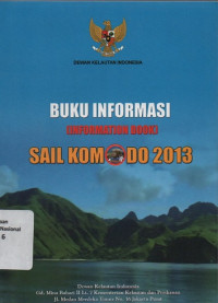 BUKU INFORMASI = INFORMATION BOOK : SAIL KOMODO 2013