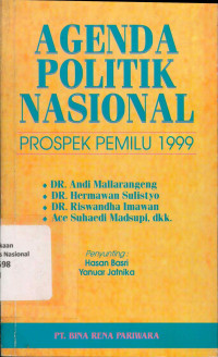 Agenda Politik Nasional: prospek pemilu 1999
