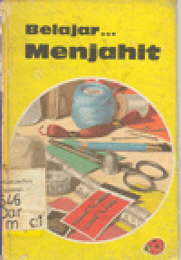 BELAJAR MENJAHIT