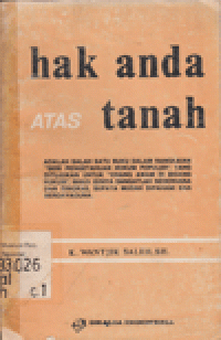 HAK ANDA ATAS TANAH