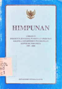 HIMPUNAN CERAMAH DIREKTUR JENDERAL PEMBINAAN PERS dan GRAFIKA DEPARTEMEN PENERANGAN RI 1997-1998
