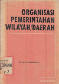 ORGANISASI PEMERINTAHAN WILAYAH/DAERAH