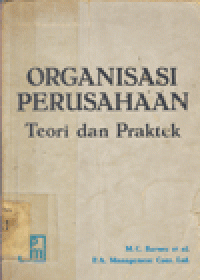 ORGANISASI PERUSAHAAN : TEORI DAN PRAKTEK