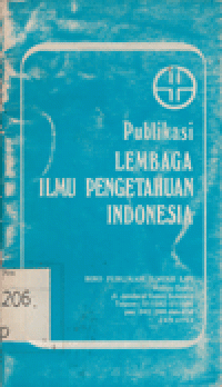 PUBLIKASI LEMBAGA ILMU PENGETAHUAN INDONESIA