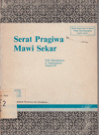 SERAT PRAGIWA MAWI SEKAR