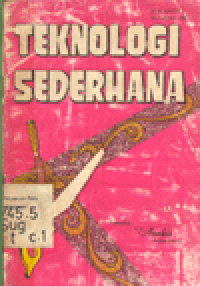 TEKNOLOGI SEDERHANA