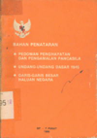 BAHAN PENATARAN