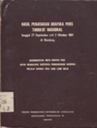 HASIL PENATARAN & LATIHAN KERJA MENEJEMEN PERS DAERAH : Tanggal 13-26 September 1982 di Sala dan Jakarta