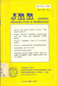 JURNAL REHABILITASI & REMEDIASI (No.5 Th.2 - 1993)