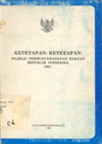 KETETAPAN-KETETAPAN MPR RI 1983