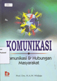 KOMUNIKASI: KOMUNIKASI & HUBUNGAN MASYARAKAT