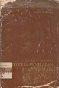 KRITERIA PENILAIAN BUKU TERBAIK