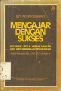 MENGAJAR DENGAN SUKSES