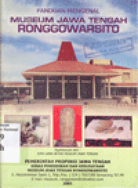 PANDUAN MENGENAL MUSEUM JAWA TENGAH RONGGOWARSITO