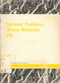 SARATUS PARIBASA JEUNG BABASAN III