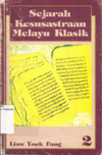 SEJARAH KESUSASTRAAN MELAYU KLASIK