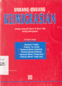 UNDANG UNDANG KEIMIGRASIAN