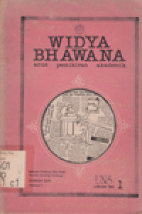 WIDYA BHAWANA: JANUARI 1985