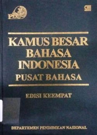 KAMUS BESAR BAHASA INDONESIA PUSAT BAHASA
