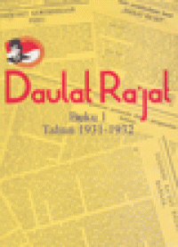 DAULAT RA'JAT : Buku  1 Tahun 1931-1932