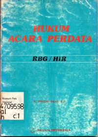 HUKUM ACARA PERDATA : RBG/HIR
