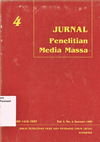 JURNAL PENELITIAN MEDIA MASSA Vol.2 No.4 Januari 1999
