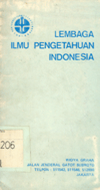 LEMBAGA ILMU PENGETAHUAN INDONESIA