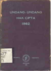 UNDANG-UNDANG HAK CIPTA 1982