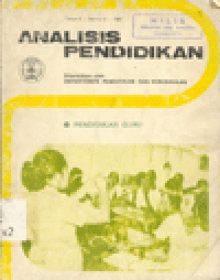 ANALISIS PENDIDIKAN TAHUN II - NOMOR 3 - 1981