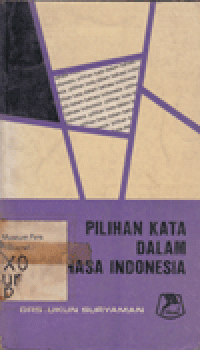 Image of PILIHAN KATA DALAM BAHASA INDONESIA