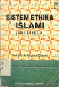 Image of SISTEM ETHIKA ISLAMI (AKHLAK MULIA)