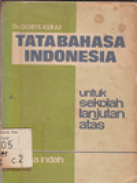 TATABAHASA INDONESIA : Untuk Sekolah Lanjutan Atas