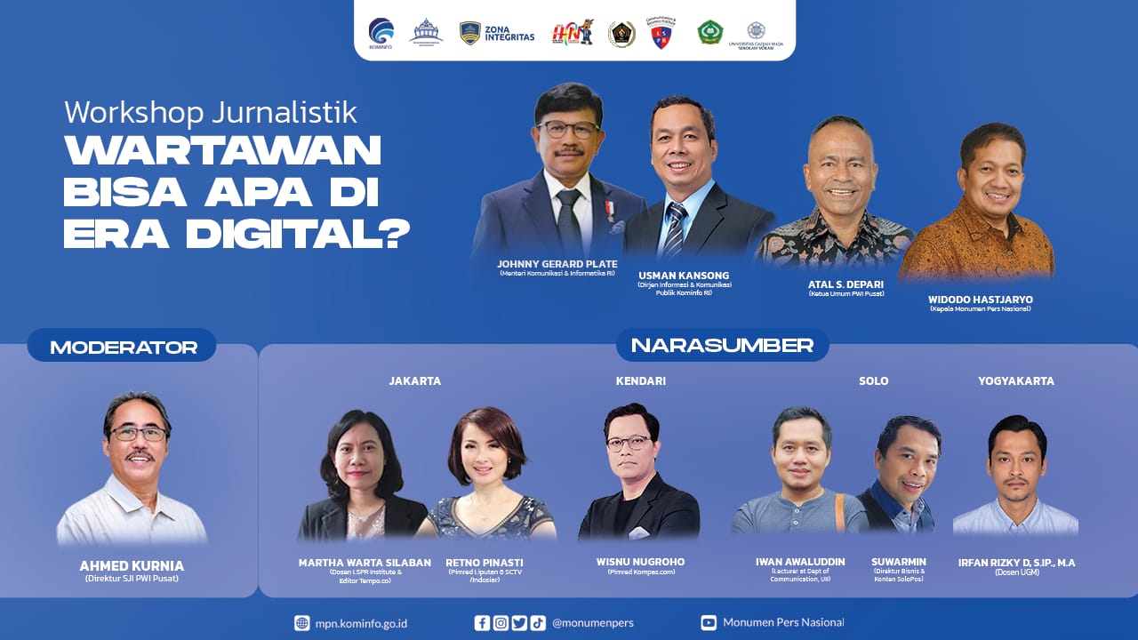 Workshop Jurnalistik Online Empat Kota: Wartawan Bisa Apa di Era Digital